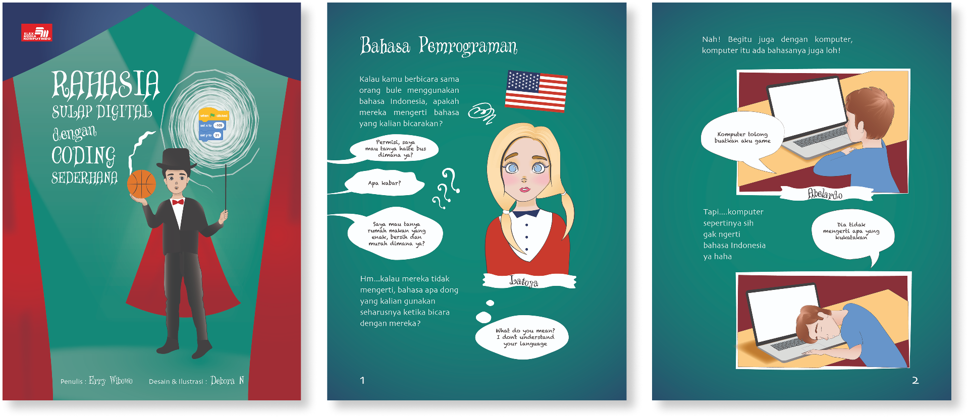 Coding For Kids spread 1