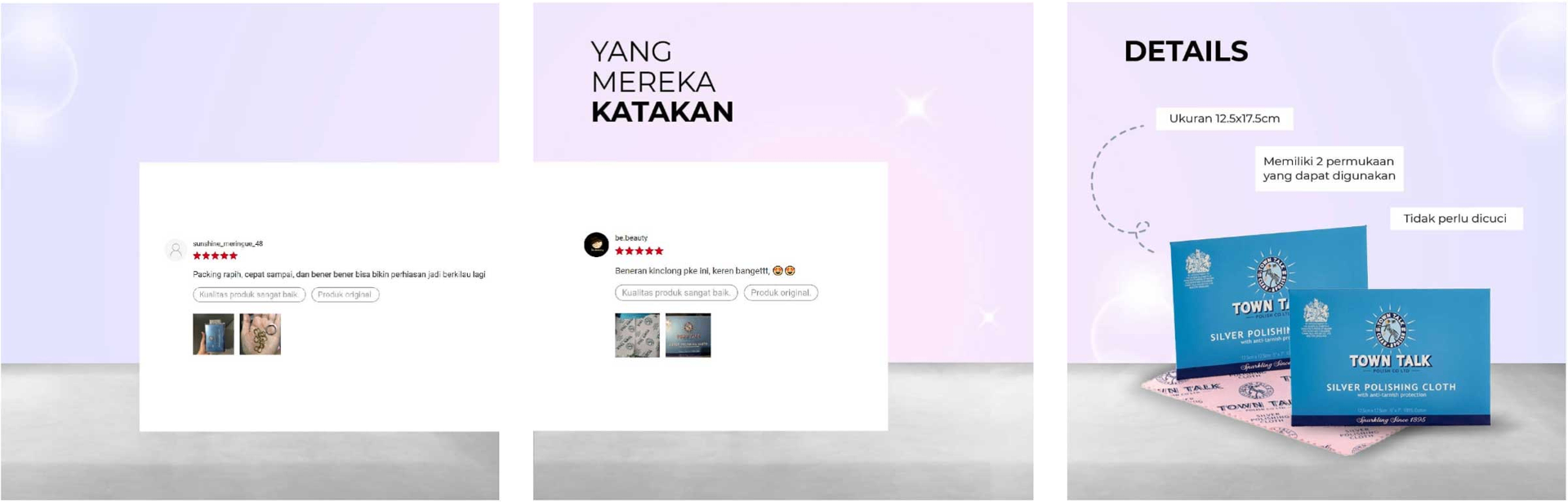 Town Talk Polish Indonesia campaign 3