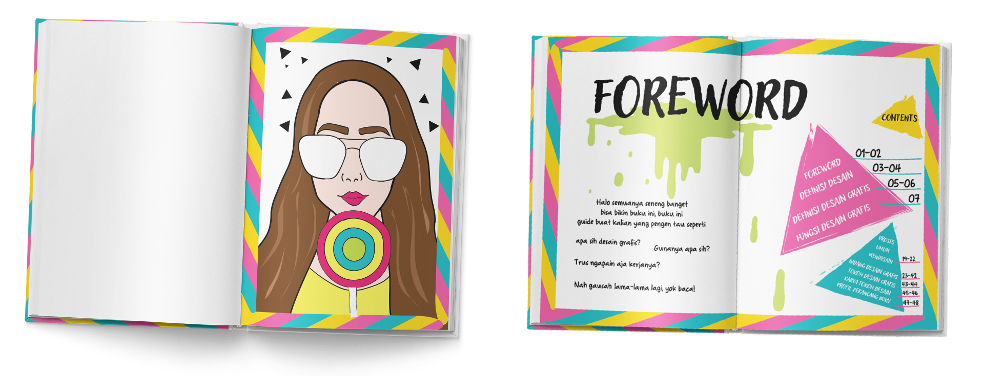 Learn about Graphic Designer spread 5