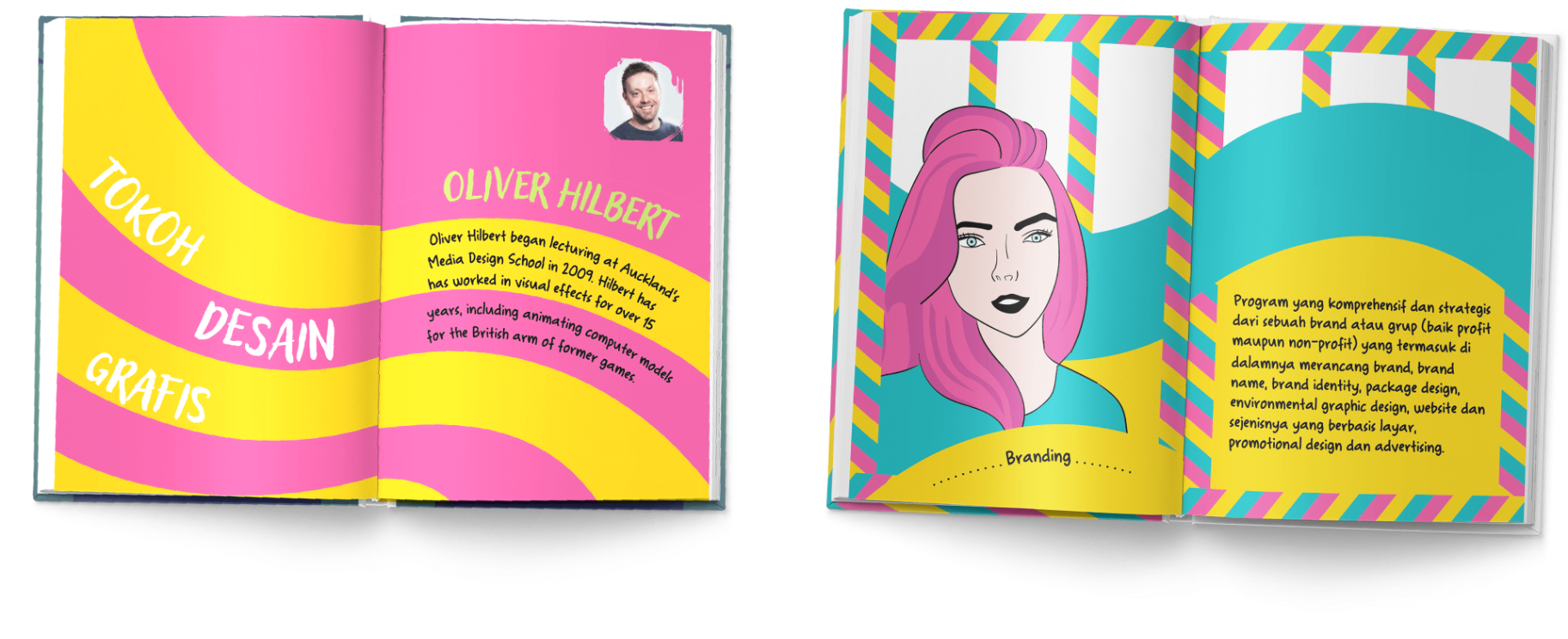 Learn about Graphic Designer spread 2
