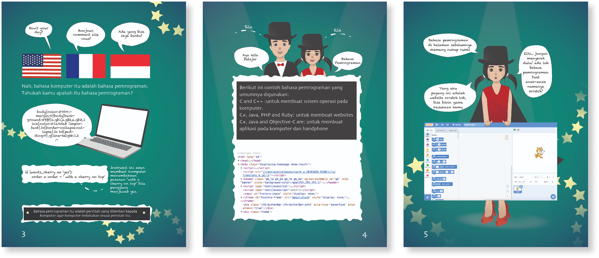 Coding For Kids spread 2