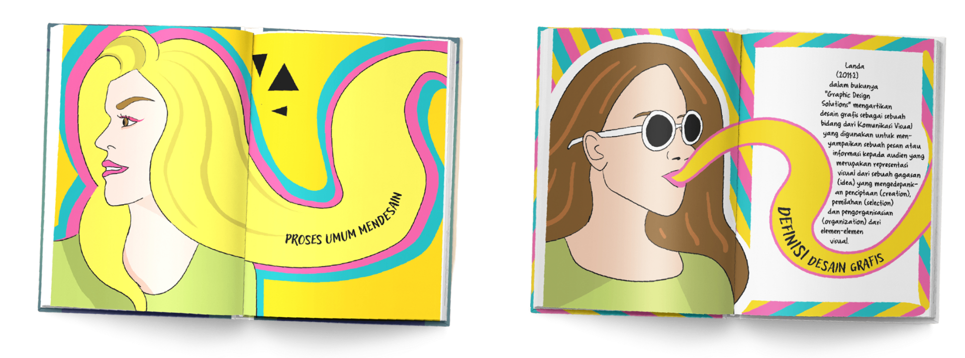 Learn about Graphic Designer spread 4